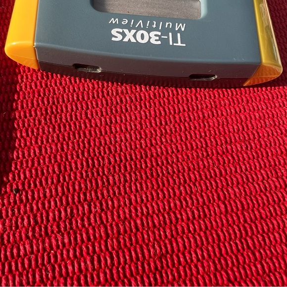 Texas Instruments TI-30XS MultiView GUC!!! Yellow - Picture 12 of 14